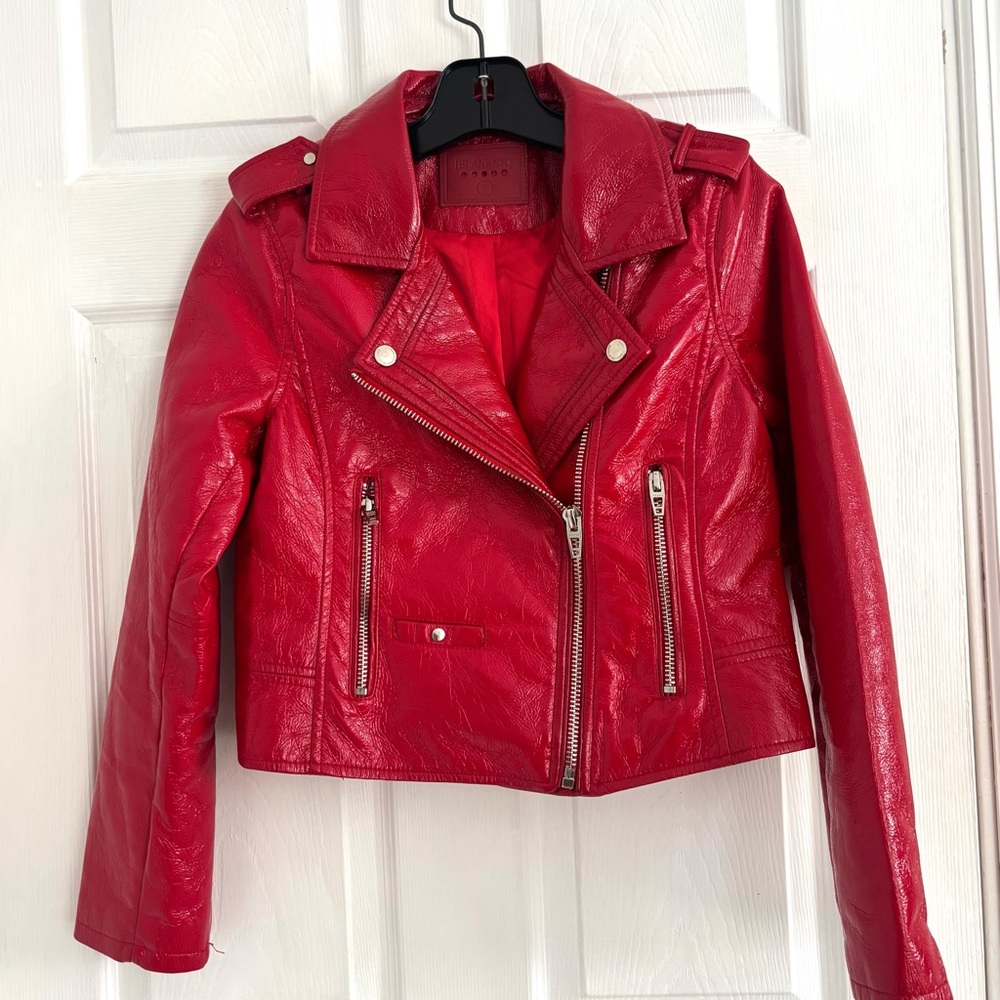 Blank NYC red moto jacket - Picture 2 of 13